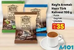 KEYFE AROMALI HAZIR TÜRK KAHVESİ 100 G KEYFE AROMALI HAZIR TÜRK KAHVESİ 100 G